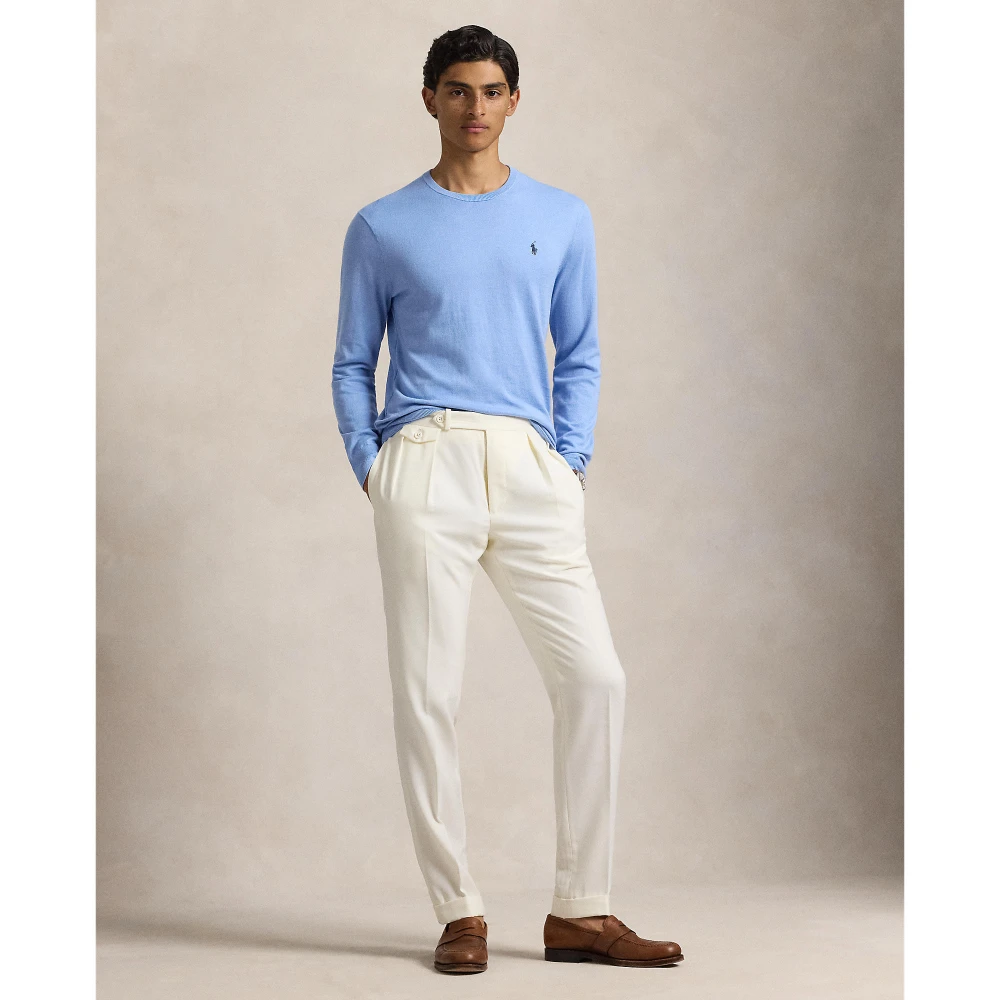Ανδρικό Πουλόβερ Slim Fit Textured Cotton Polo Ralph Lauren
