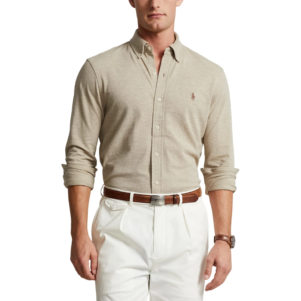 Ανδρικό Πουκάμισο Featherweight Mesh Shirt Polo Ralph Lauren