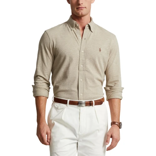 Ανδρικό Πουκάμισο Featherweight Mesh Shirt Polo Ralph Lauren