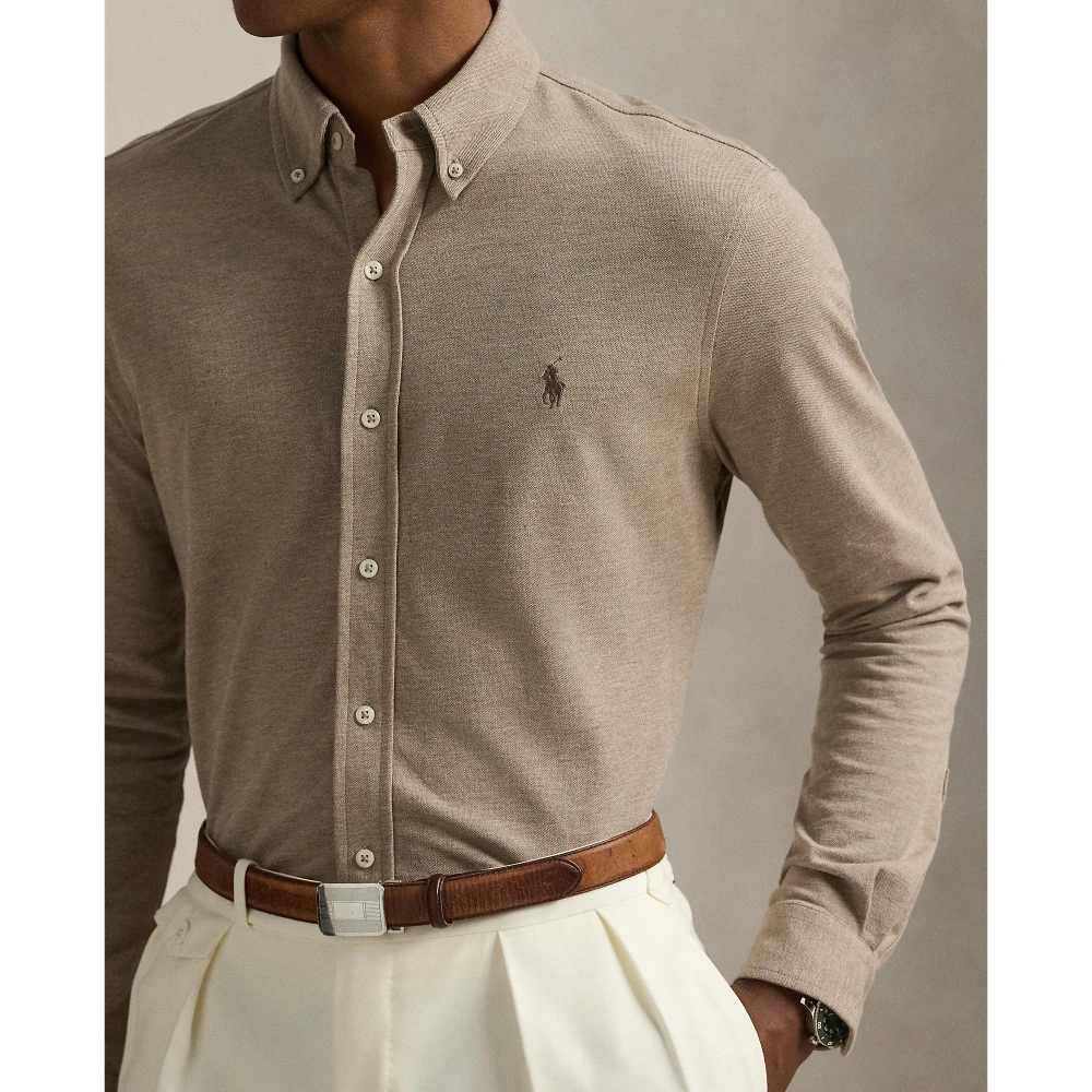 Ανδρικό Πουκάμισο Featherweight Mesh Shirt Polo Ralph Lauren