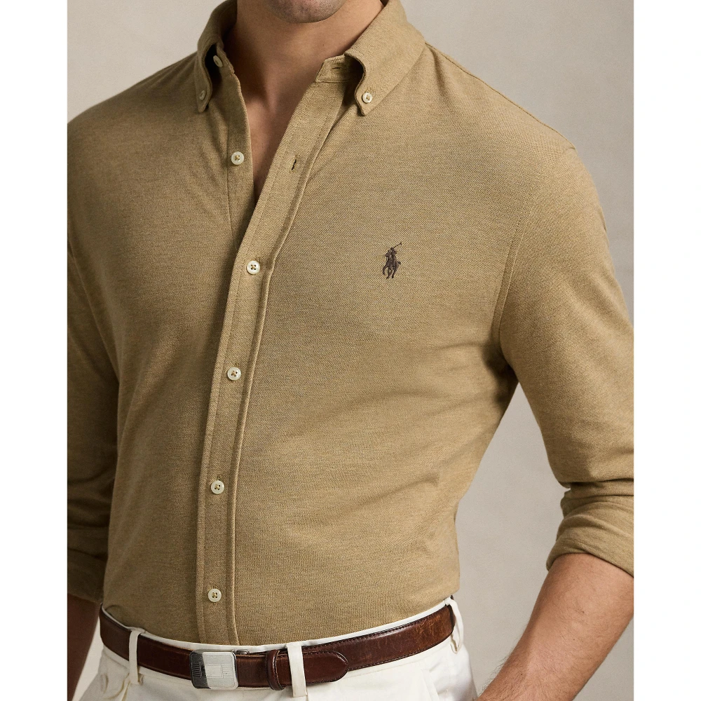 Ανδρικό Πουκάμισο Featherweight Mesh Shirt Polo Ralph Lauren