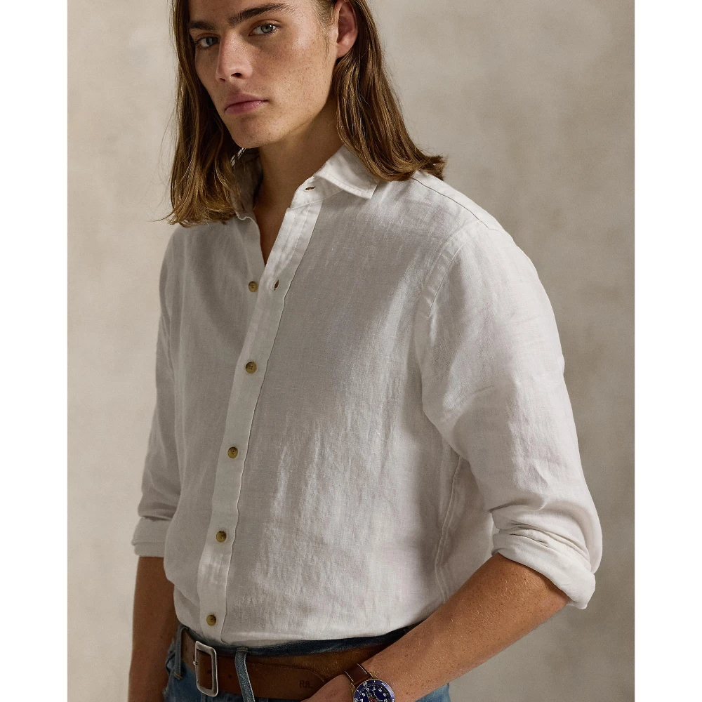 Ανδρικό  Πουκάμισο  Classic Fit Linen Polo Ralph Lauren