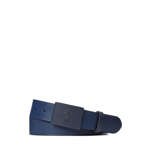 Δερμάτινη Ζώνη Pony Plaque   Polo Ralph Lauren