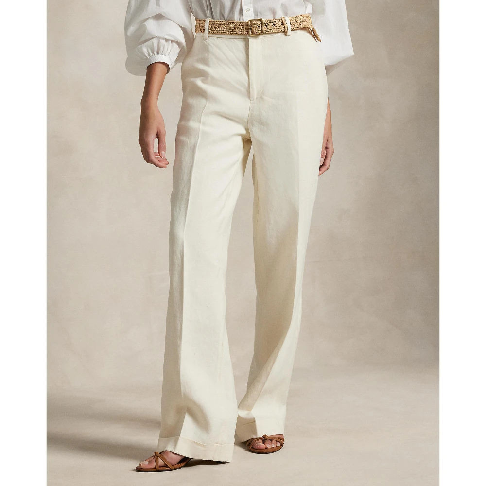 Γυναικείο Παντελόνι Hemp Relaxed Straight Pant  Polo Ralph Lauren