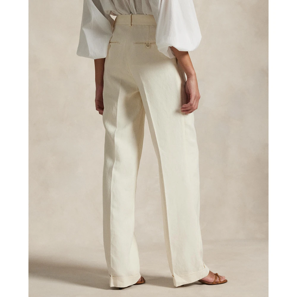 Γυναικείο Παντελόνι Hemp Relaxed Straight Pant  Polo Ralph Lauren