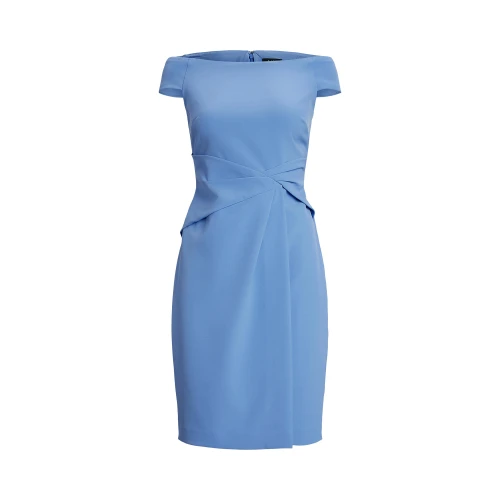 Γυναικείο Φόρεμα Crepe Off-the-Shoulder Cocktail Polo Ralph Lauren
