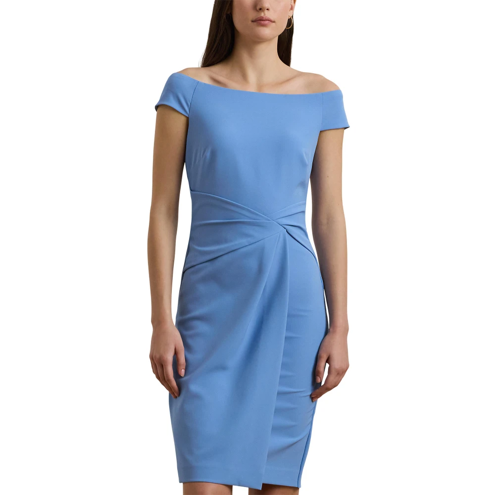 Γυναικείο Φόρεμα Crepe Off-the-Shoulder Cocktail Polo Ralph Lauren
