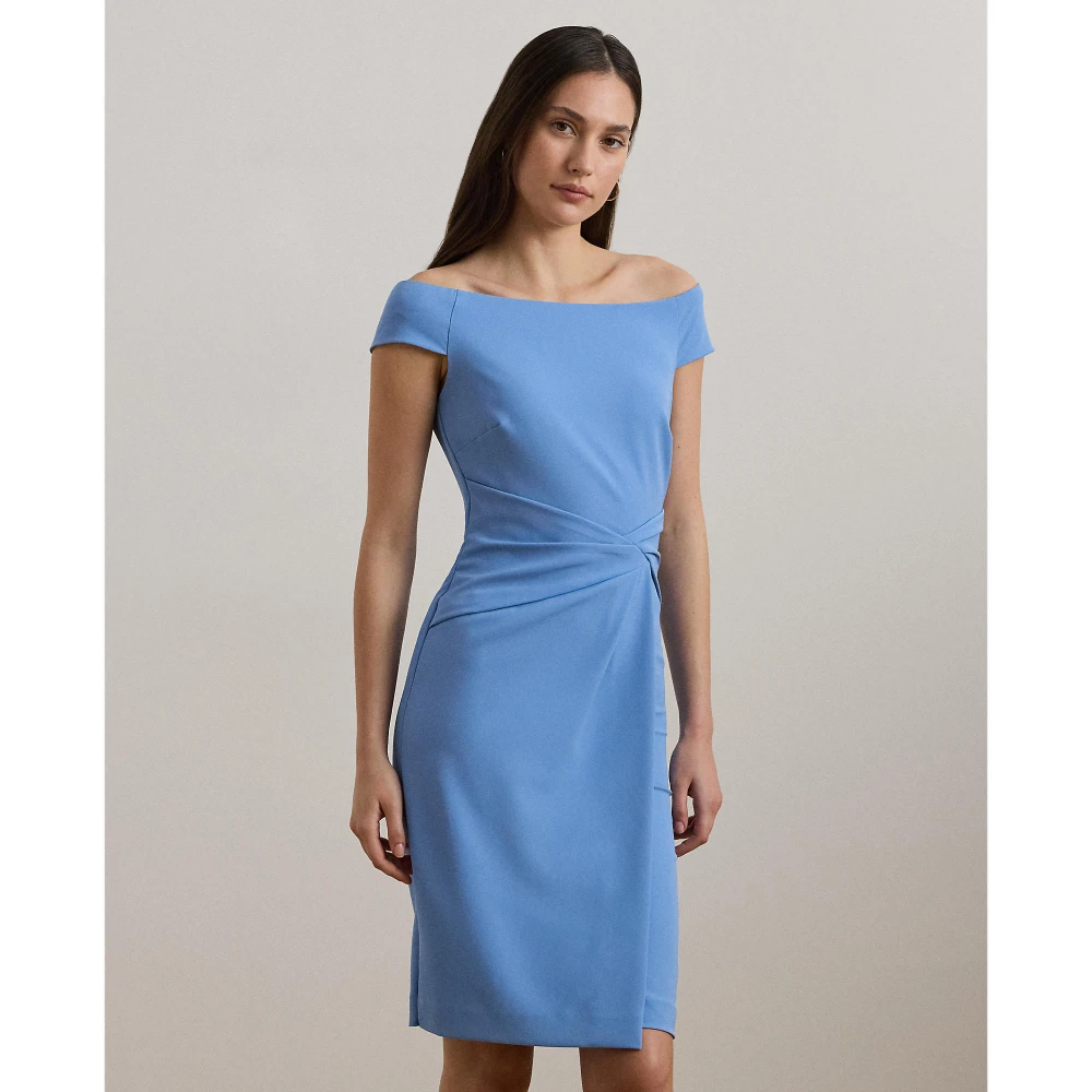 Γυναικείο Φόρεμα Crepe Off-the-Shoulder Cocktail Polo Ralph Lauren