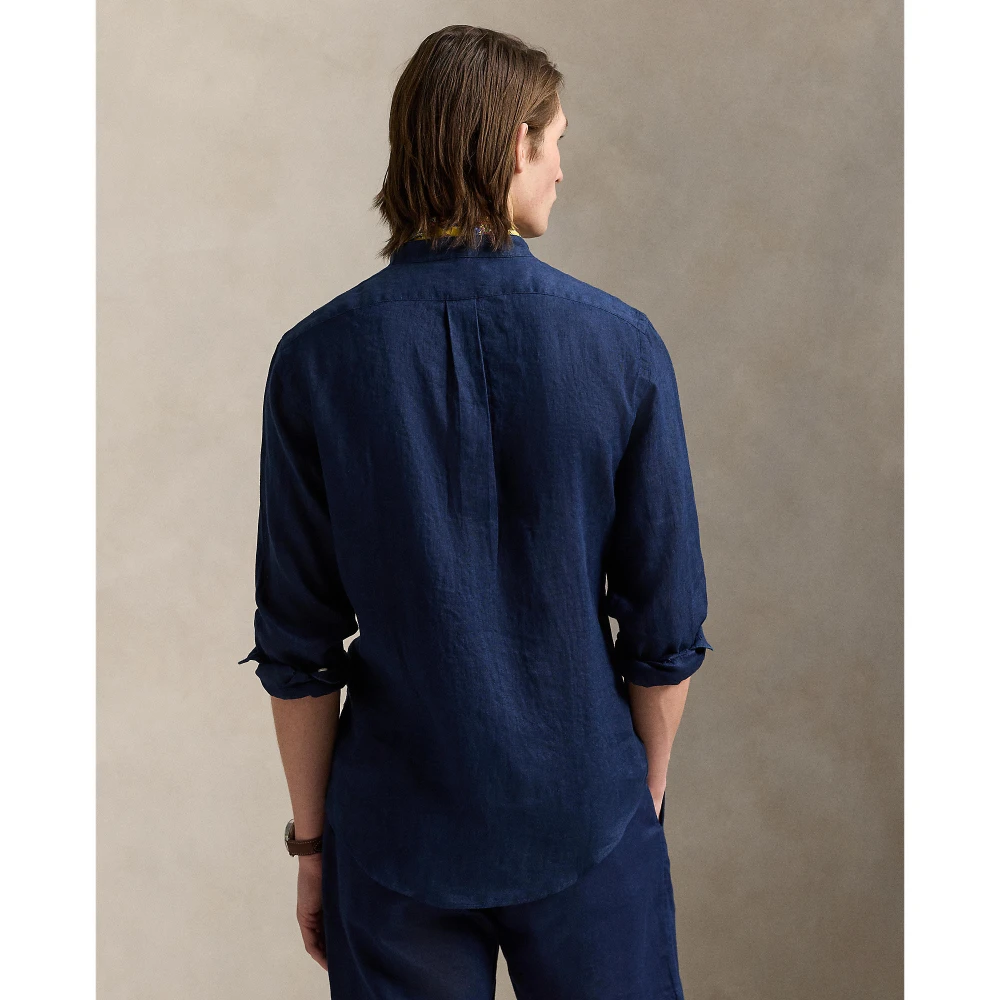 Ανδρικό Πουκάμισο Slim Fit Linen Polo Ralph Lauren