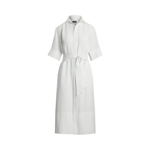 Γυναικείο Φόρεμα Belted Linen Shirtdress Polo Ralph Lauren
