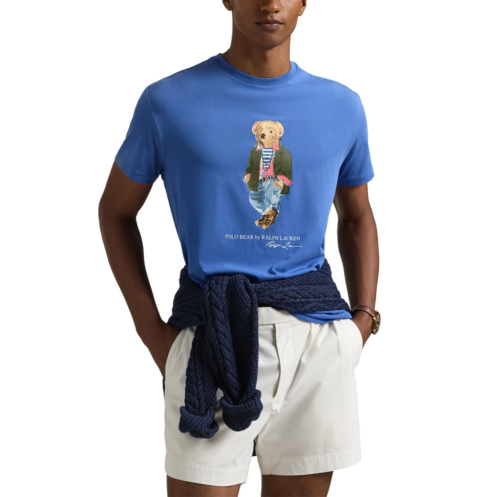 Ανδρική Μπλούζα Classic Fit Polo Bear Jersey Polo Ralph Lauren
