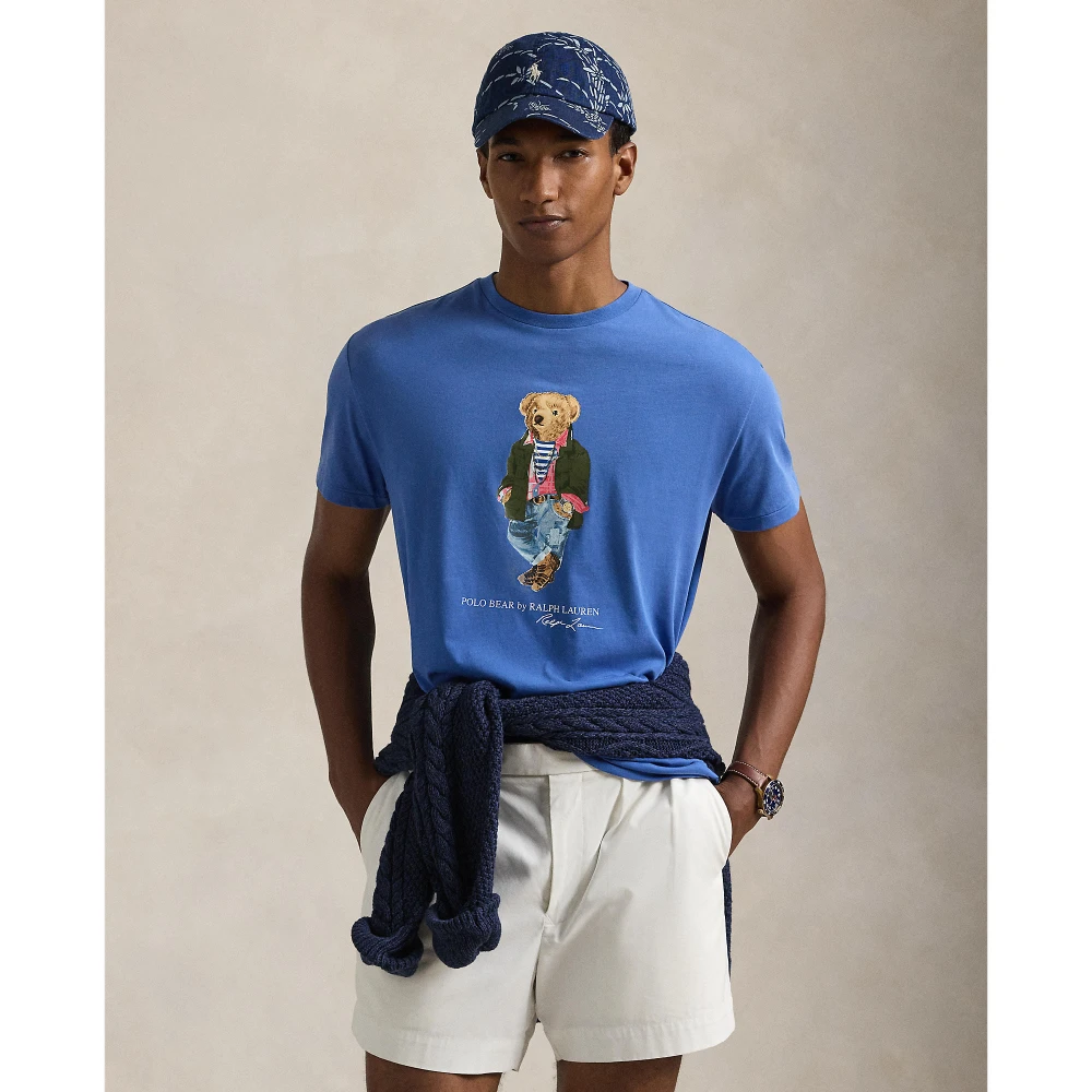 Ανδρική Μπλούζα Classic Fit Polo Bear Jersey Polo Ralph Lauren