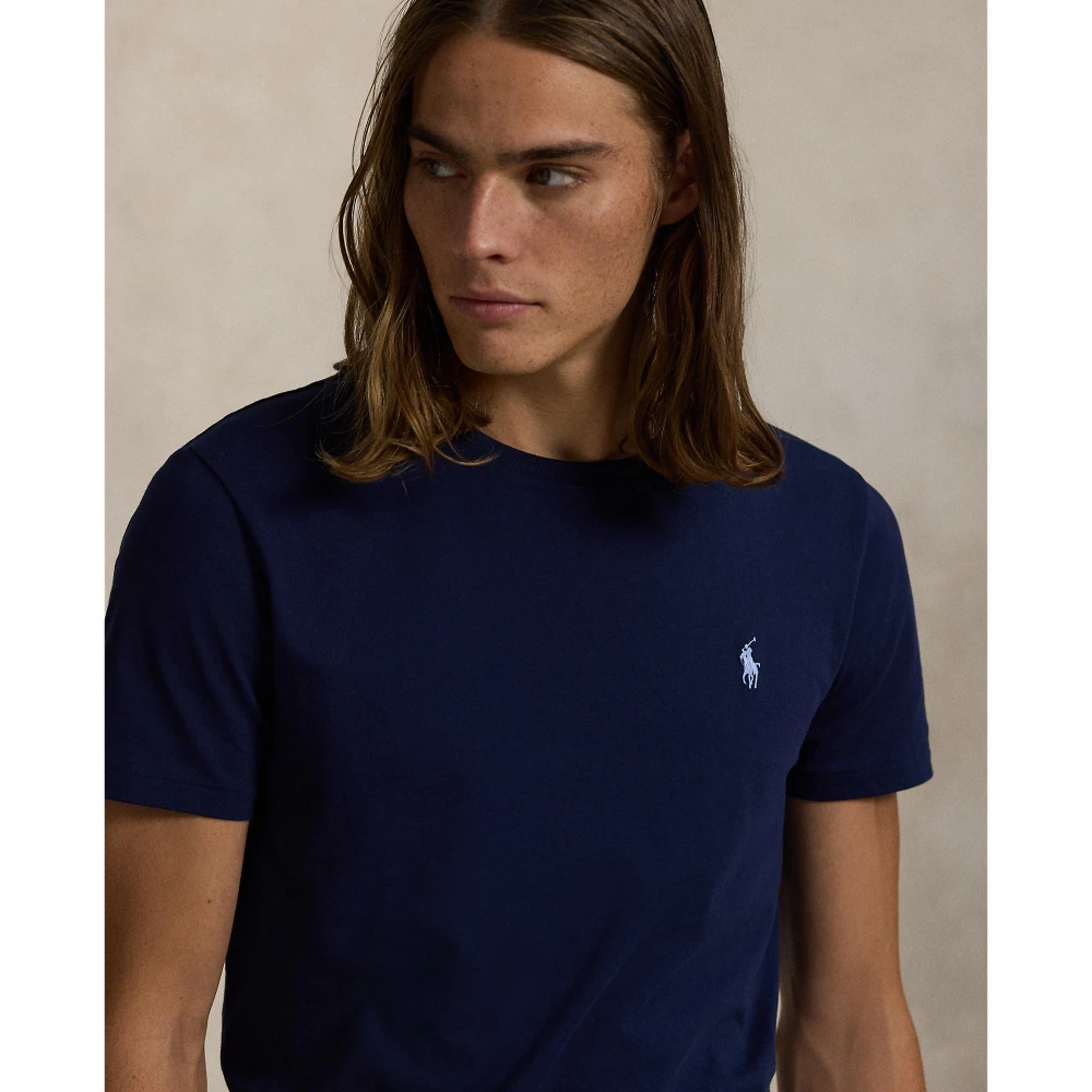 Ανδρική Μπλούζα Custom Slim Fit Jersey Crewneck Polo Ralph Lauren