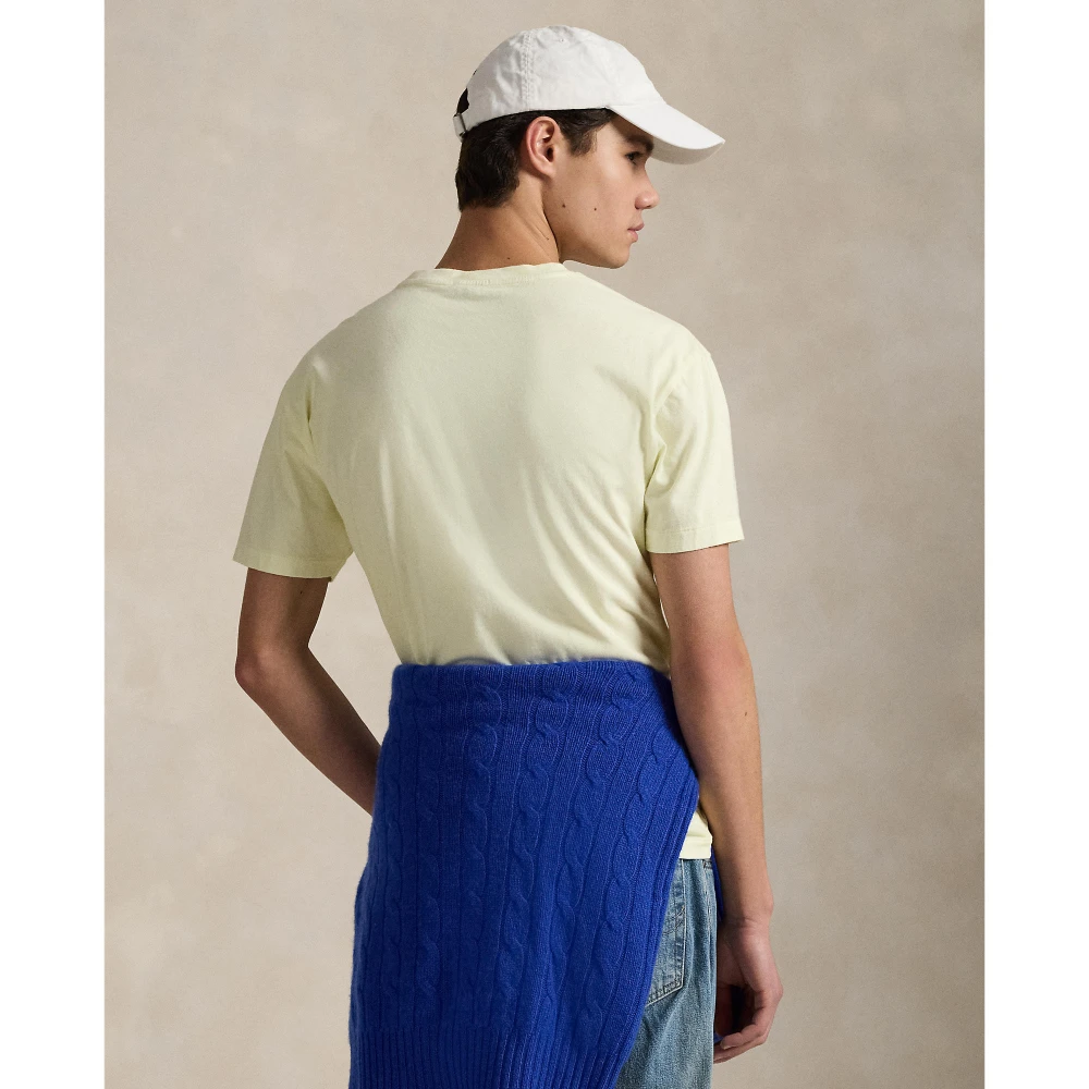 Ανδρική Μπλούζα Custom Slim Mineral-Dyed Pocket Polo Ralph Lauren