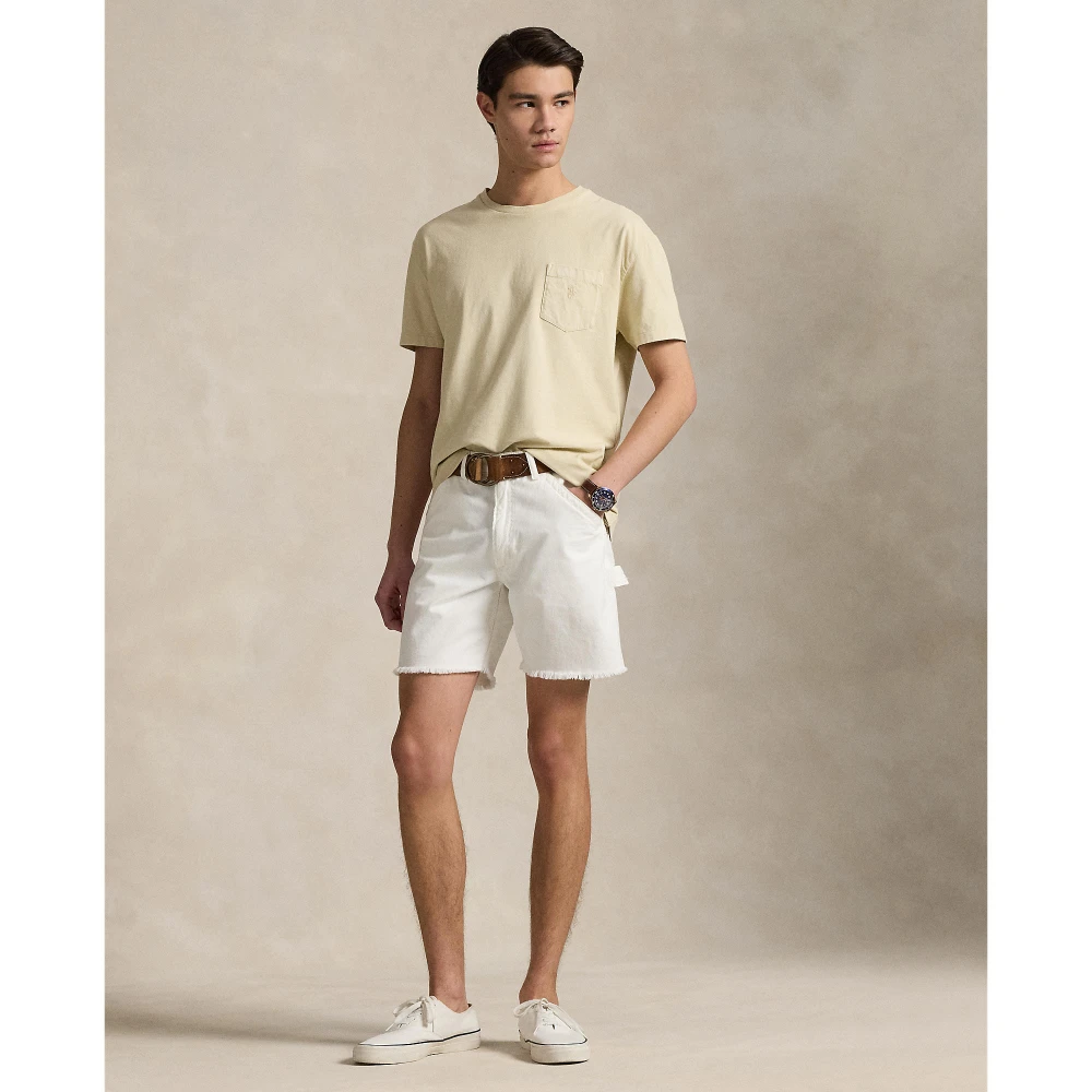 Ανδρική Μπλούζα Custom Slim Mineral-Dyed Pocket Polo Ralph Lauren