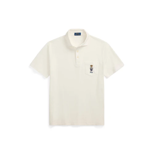 Ανδρικό Πουκάμισο Custom Slim Polo Bear Mesh Polo Polo Ralph Lauren