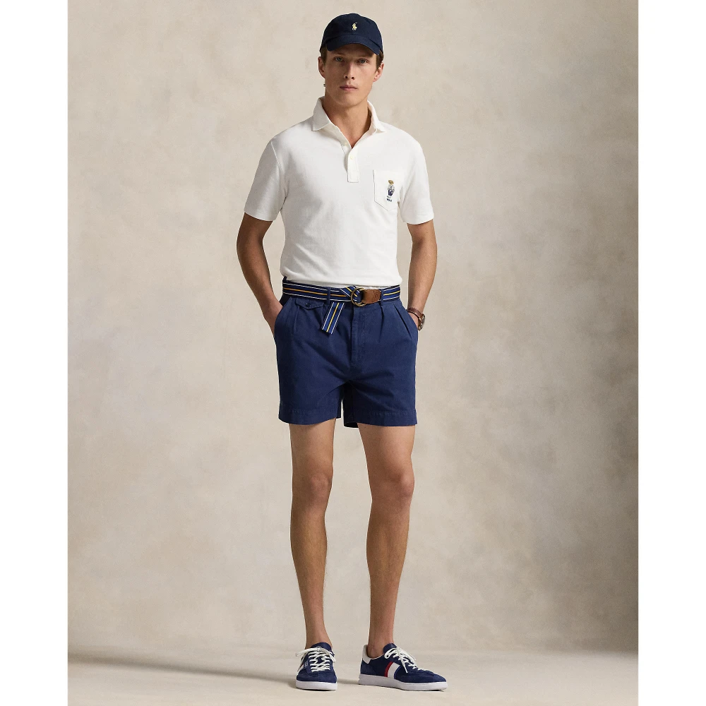 Ανδρικό Πουκάμισο Custom Slim Polo Bear Mesh Polo Polo Ralph Lauren