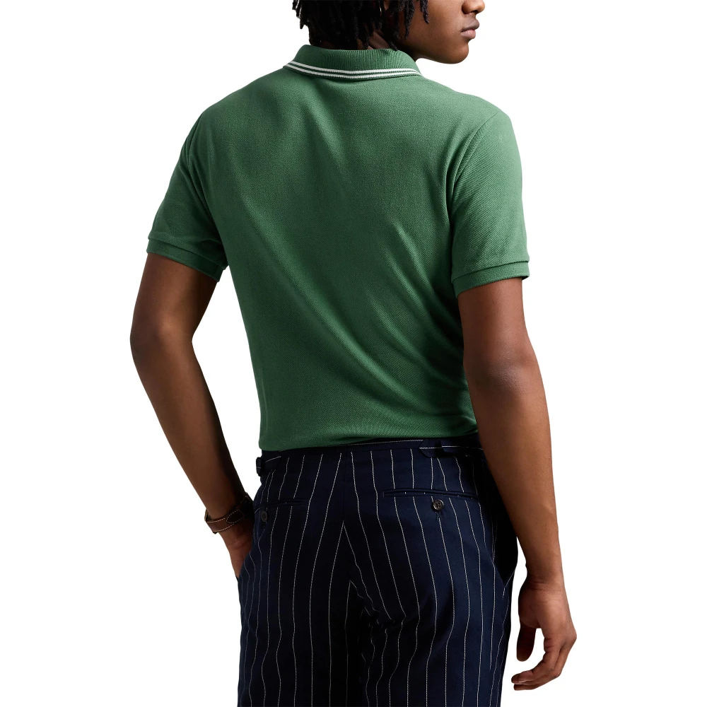 Ανδρικό Πουκάμισο Custom Slim Polo Bear Mesh Polo Polo Ralph Lauren