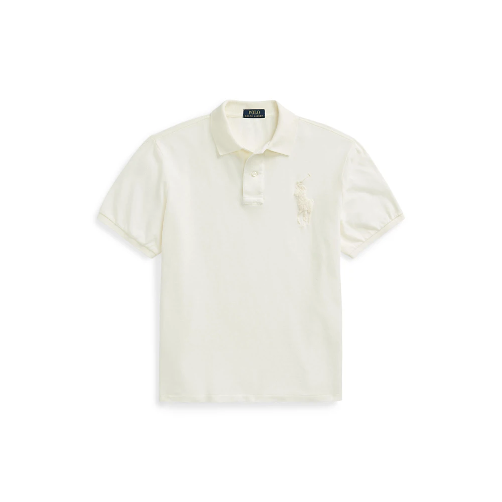 Ανδρικό Πουκάμισο Custom Slim Fit Big Pony Mesh Polo Ralph Lauren