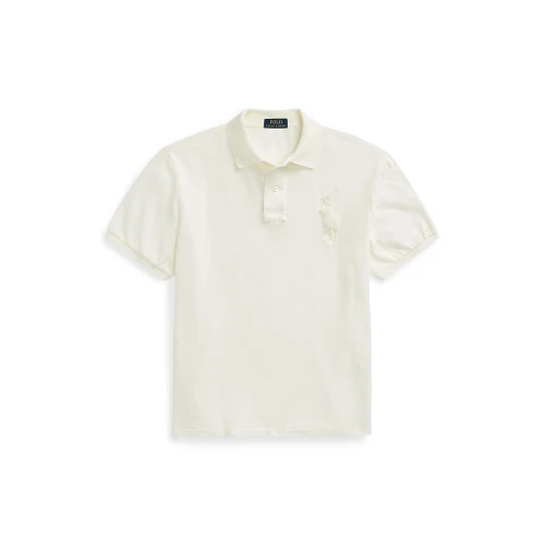 Ανδρικό Πουκάμισο Custom Slim Fit Big Pony Mesh Polo Ralph Lauren