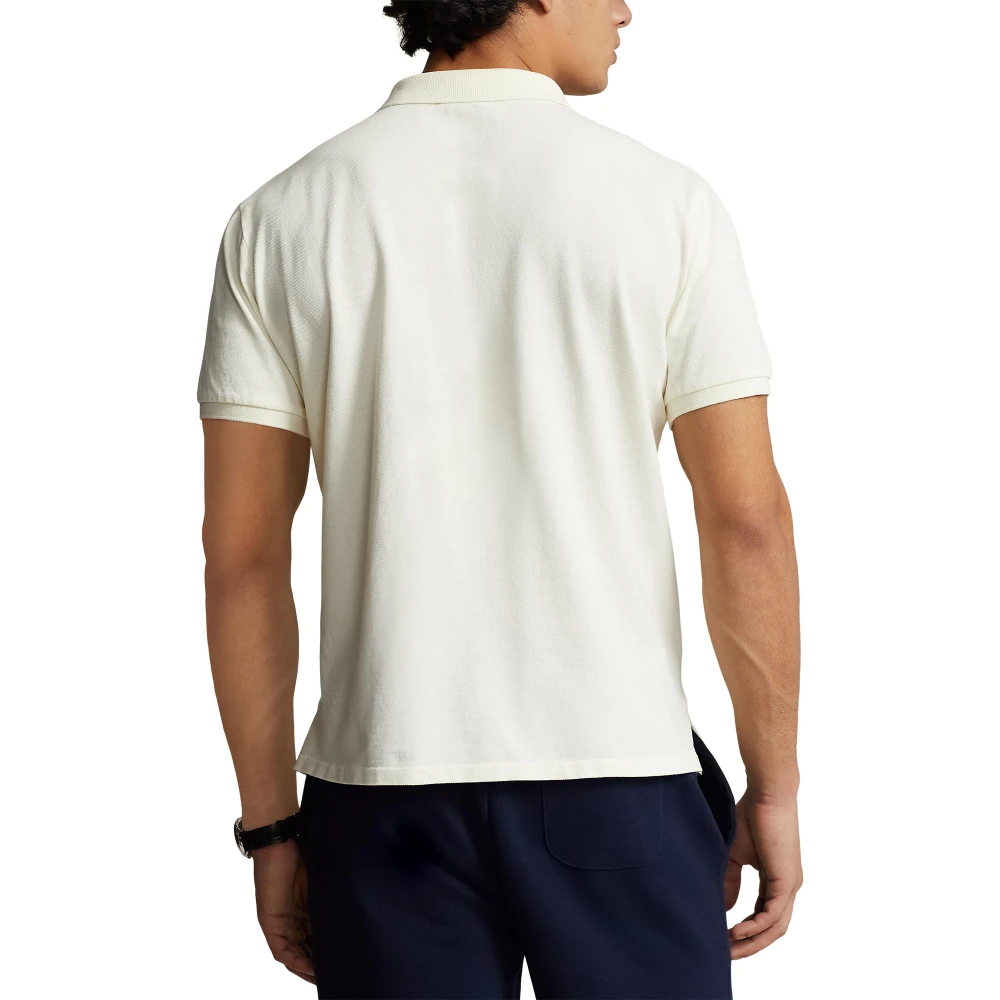 Ανδρικό Πουκάμισο Custom Slim Fit Big Pony Mesh Polo Ralph Lauren