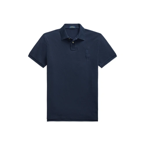 Ανδρικό Πουκάμισο Custom Slim Fit Big Pony Mesh Polo Ralph Lauren