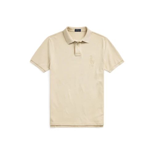 Ανδρικό Πουκάμισο Custom Slim Fit Big Pony Mesh Polo Ralph Lauren