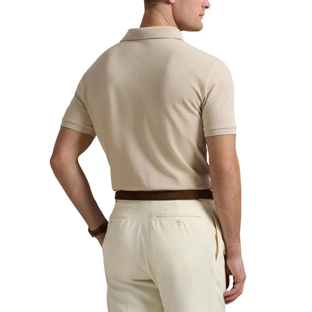 Ανδρικό Πουκάμισο Custom Slim Fit Big Pony Mesh Polo Ralph Lauren