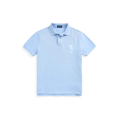 Ανδρικό Πουκάμισο Custom Slim Fit Big Pony Mesh Polo Ralph Lauren