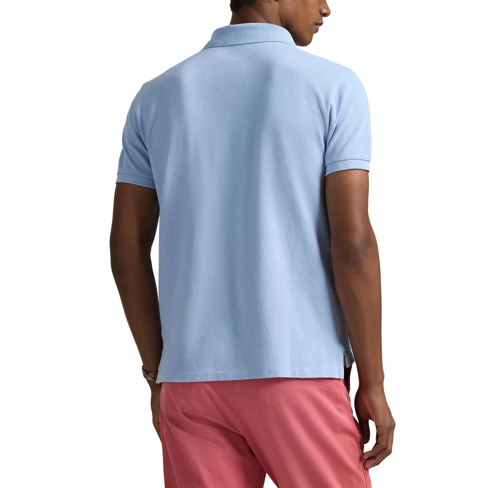 Ανδρικό Πουκάμισο Custom Slim Fit Big Pony Mesh Polo Ralph Lauren