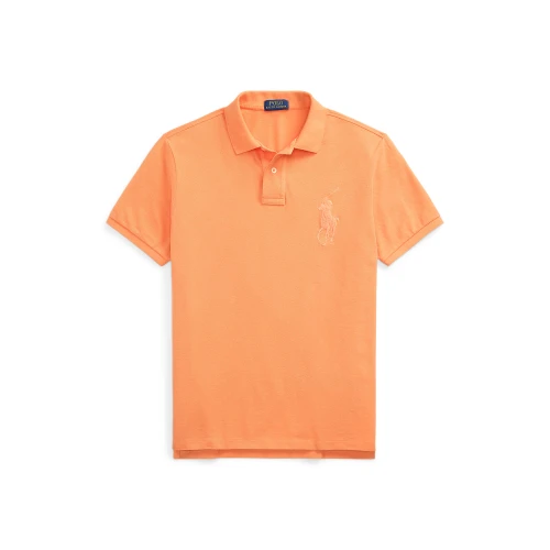 Ανδρικό Πουκάμισο Custom Slim Fit Big Pony Mesh Polo Ralph Lauren