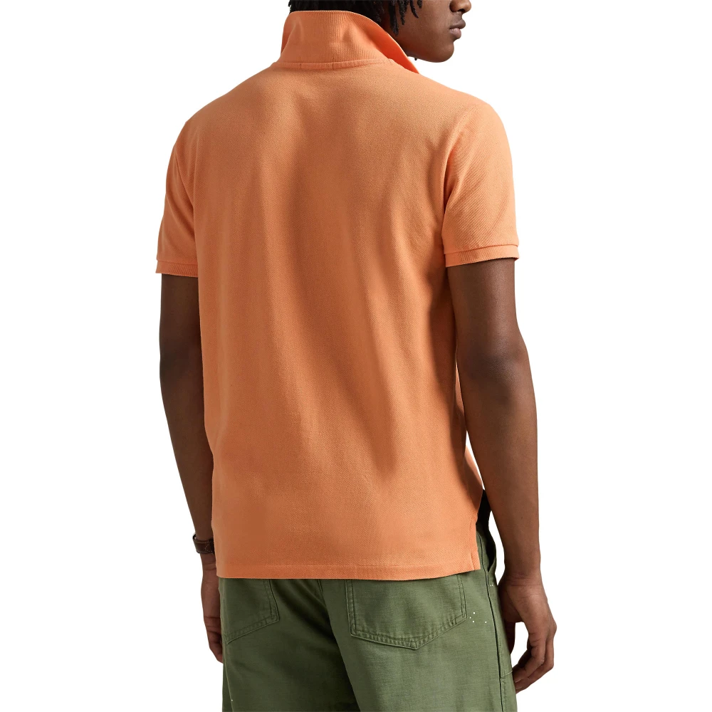 Ανδρικό Πουκάμισο Custom Slim Fit Big Pony Mesh Polo Ralph Lauren