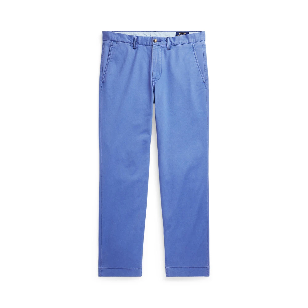 Ανδρικό Παντελόνι Chino Stretch Straight-Fit σε Χακί Tan  Polo Ralph Lauren