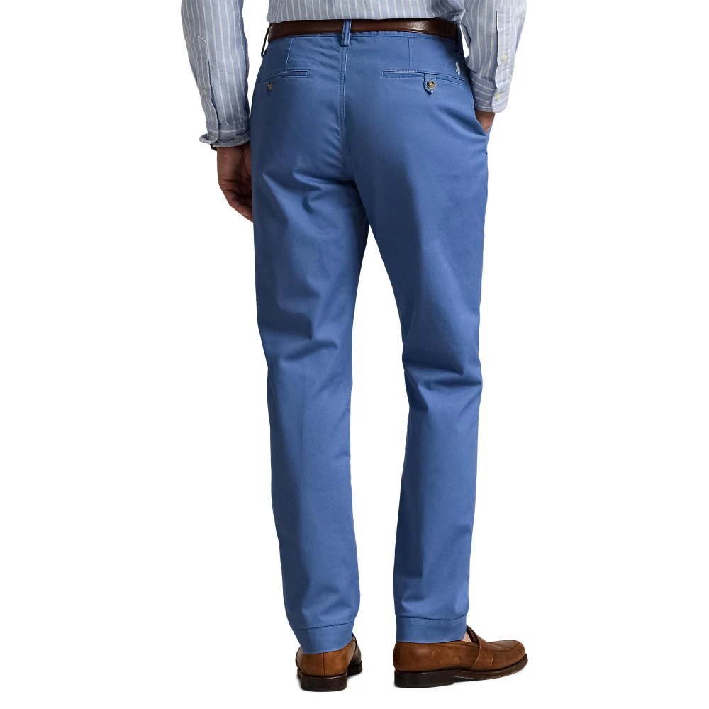 Ανδρικό Παντελόνι Chino Stretch Straight-Fit σε Χακί Tan  Polo Ralph Lauren