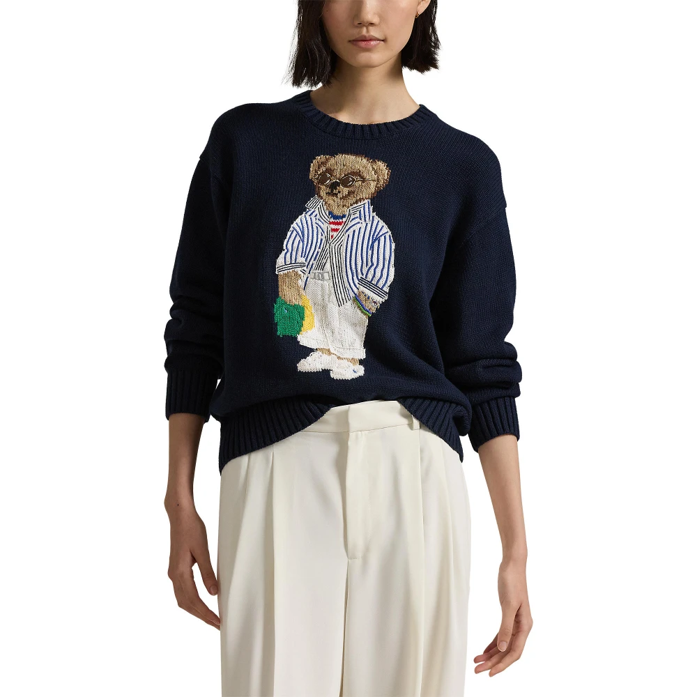 Γυναικείο Πουλόβερ Polo Bear Cotton Crewneck Polo Ralph Lauren