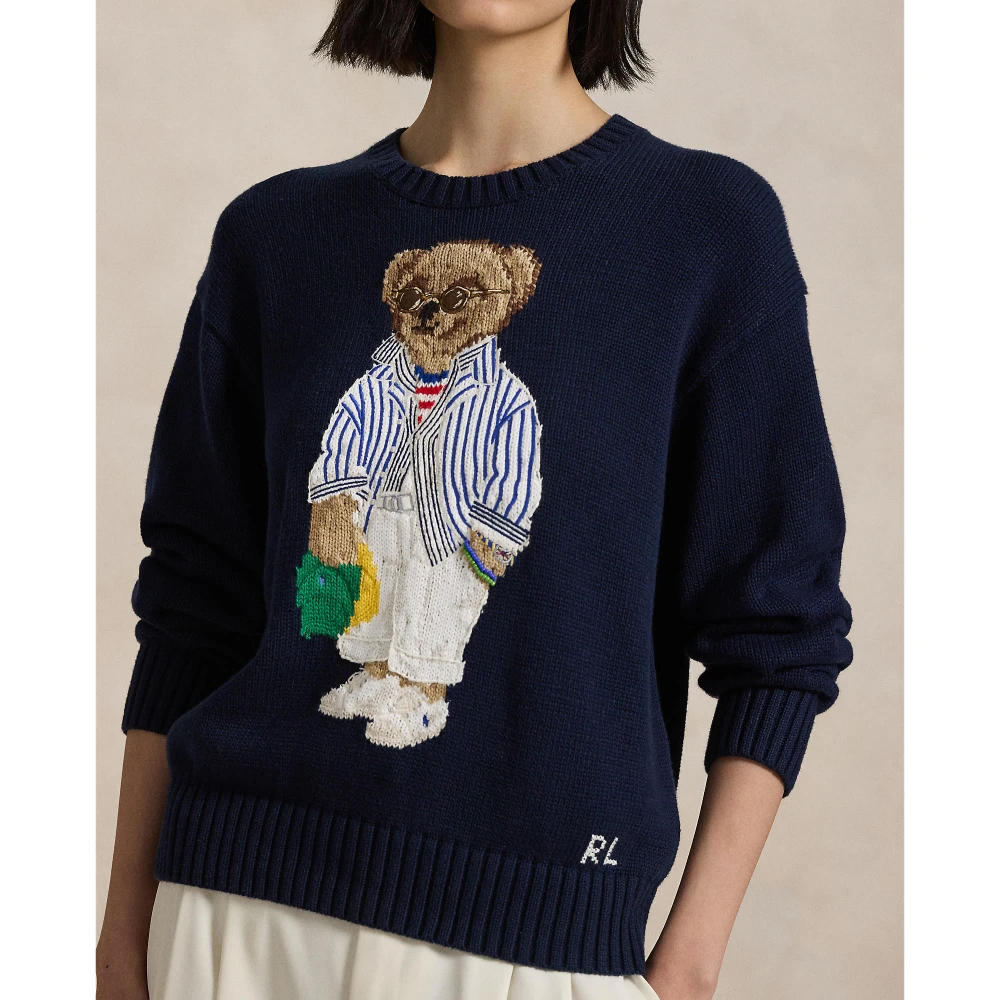 Γυναικείο Πουλόβερ Polo Bear Cotton Crewneck Polo Ralph Lauren