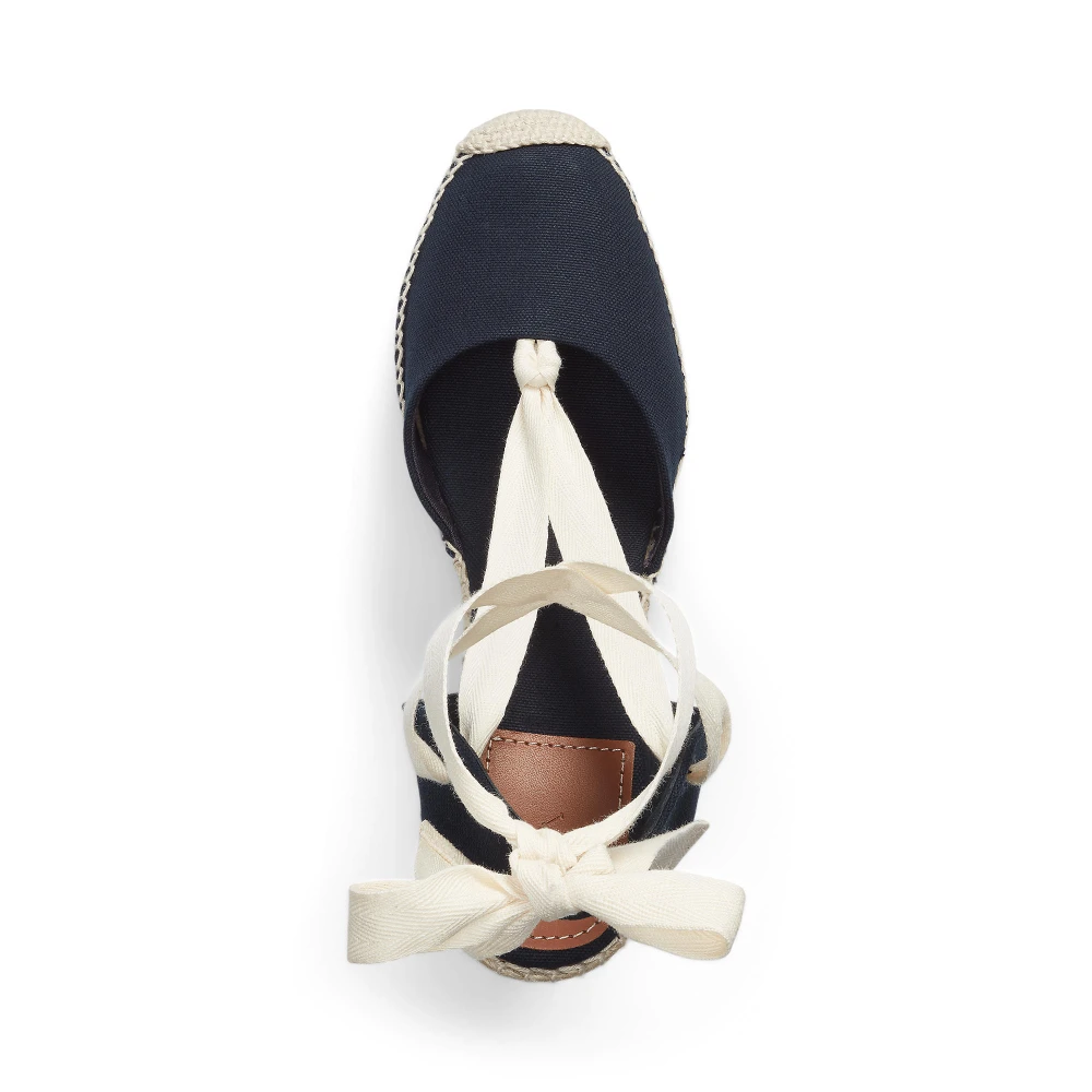 Εσπαντρίγιες Canvas Wedge Polo Ralph Lauren