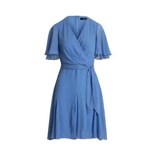 Γυναικείο  Φόρεμα Crinkle Georgette Surplice Polo Ralph Lauren