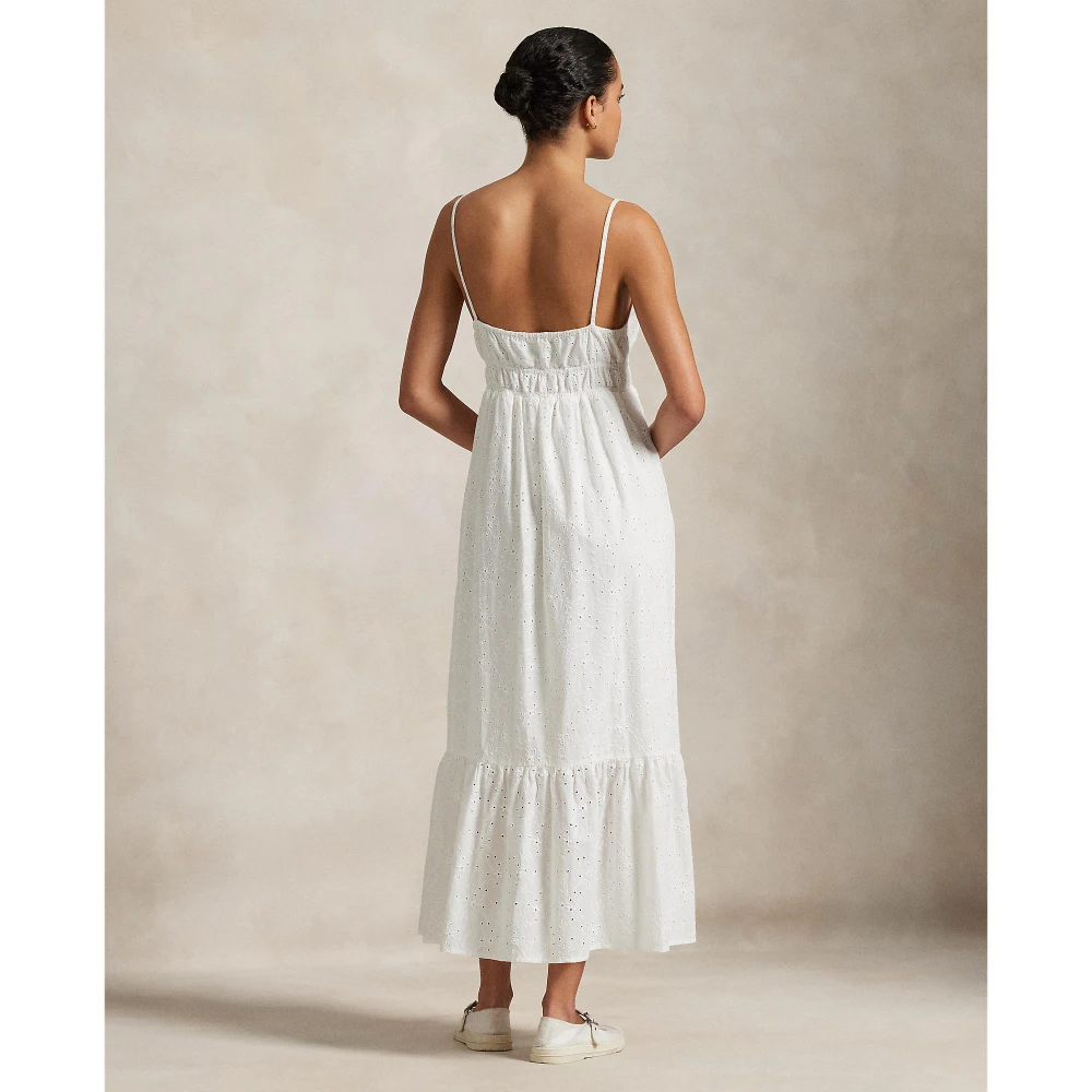 Γυναικείο Φόρεμα Eyelet Voile Sleeveless Dress Polo Ralph Lauren