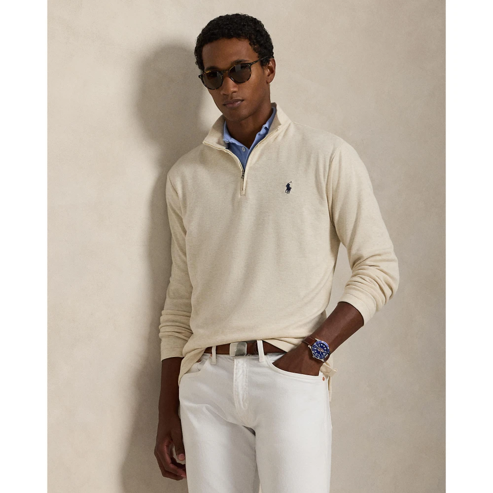 Ανδρική Μπλούζα Jacquard Quarter Zip Polo Ralph Lauren