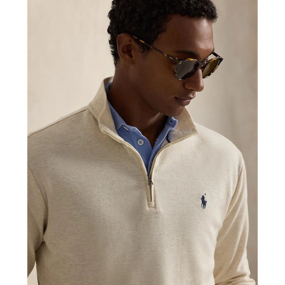 Ανδρική Μπλούζα Jacquard Quarter Zip Polo Ralph Lauren