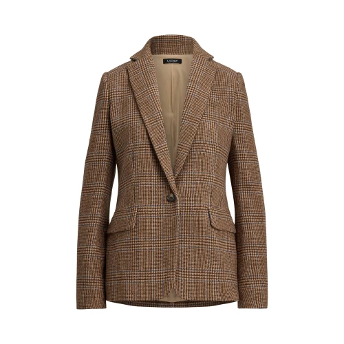 Γυναικείο Σακάκι Glen Plaid Wool-Blend Twill Lauren Ralph Lauren