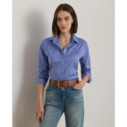 Πουκάμισο από βαμβάκι με άνετη γραμμή Lauren Ralph Lauren