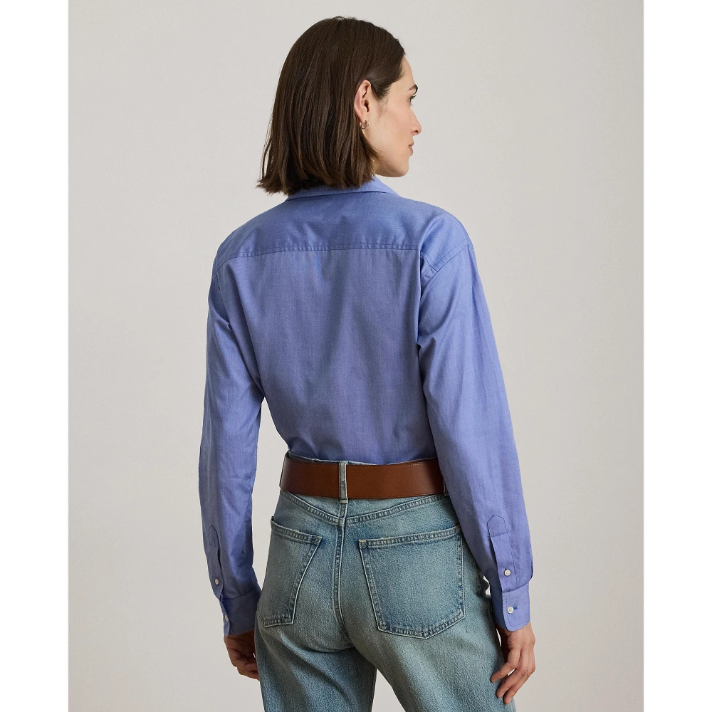 Πουκάμισο από βαμβάκι με άνετη γραμμή Lauren Ralph Lauren