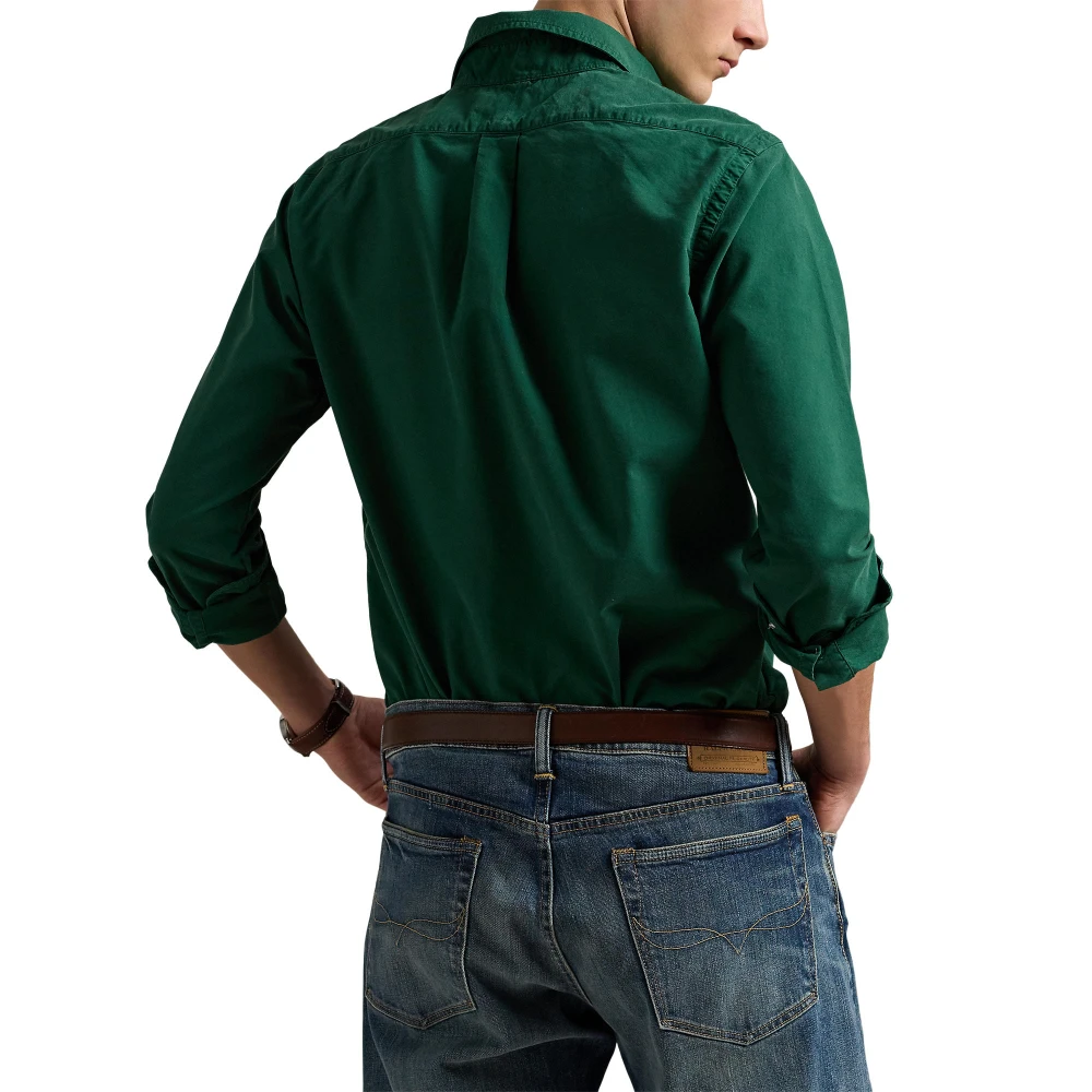 Πουκάμισο Oxford με Ειδική Βαφή, σε Custom Fit Γραμμή Polo Ralph Lauren