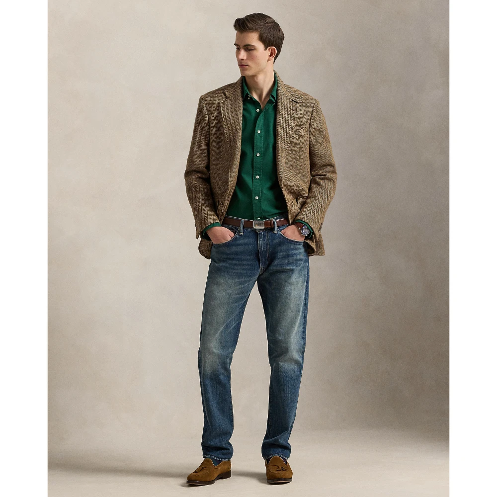 Πουκάμισο Oxford με Ειδική Βαφή, σε Custom Fit Γραμμή Polo Ralph Lauren