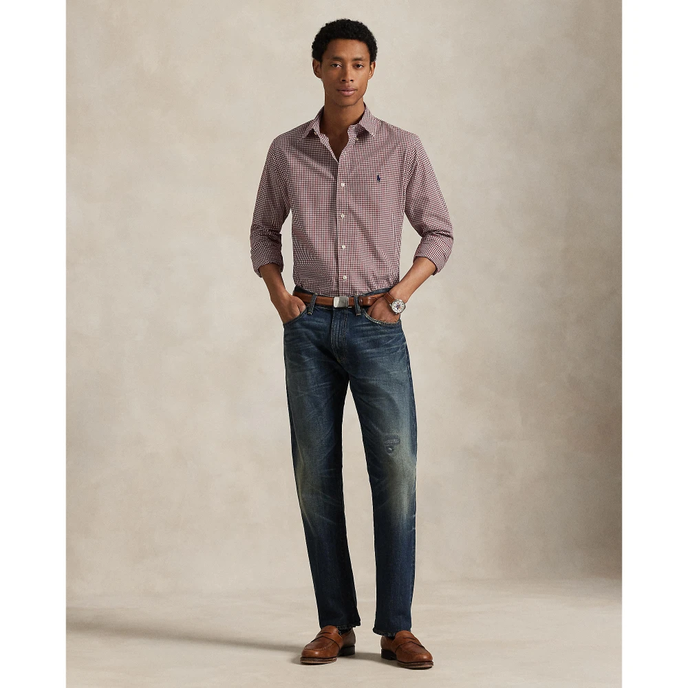 Πουκάμισο Custom Fit Gingham από ελαστική ποπλίνα Polo Ralph Lauren