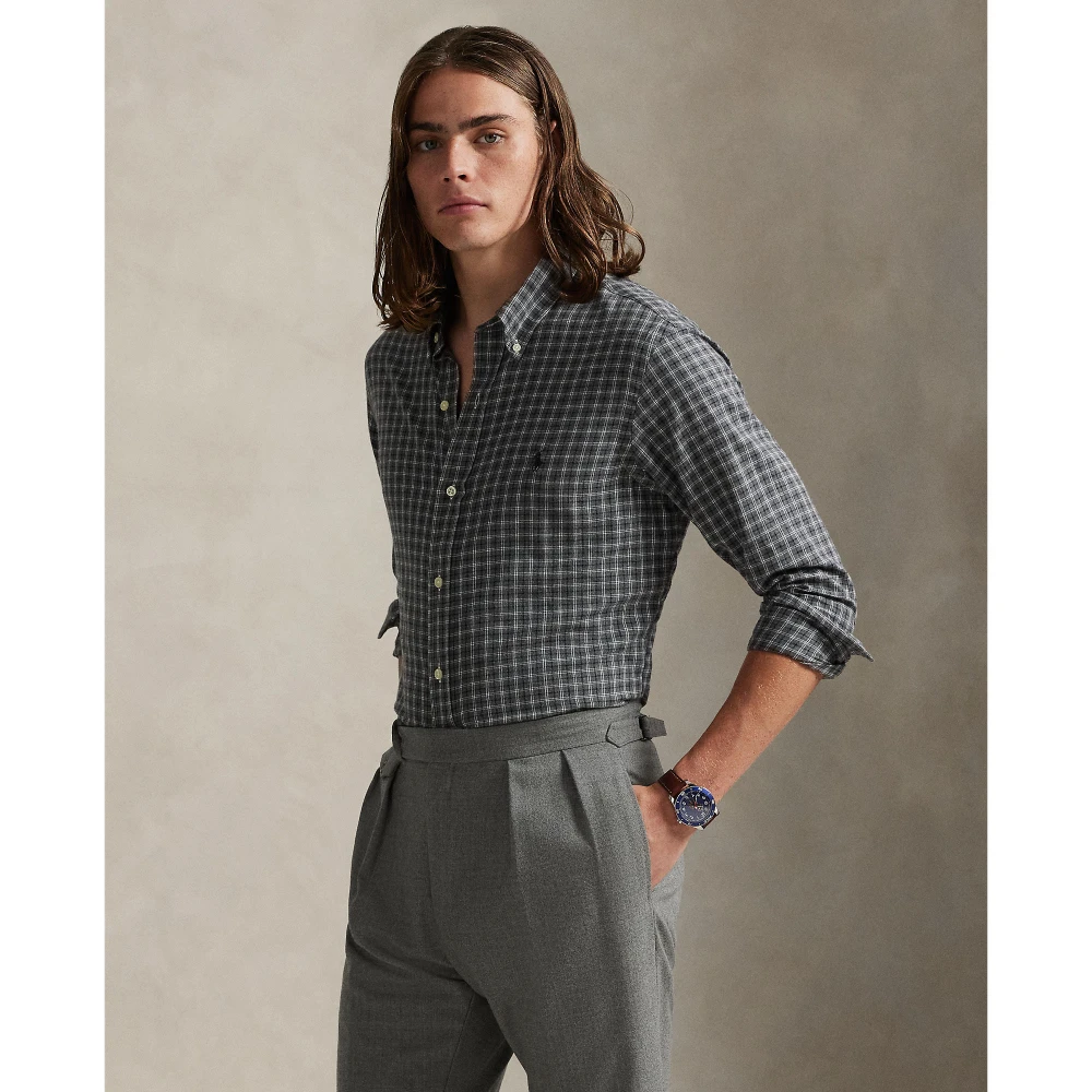 Πουκάμισο Custom Fit Plaid από βαμβακερό Polo Ralph Lauren