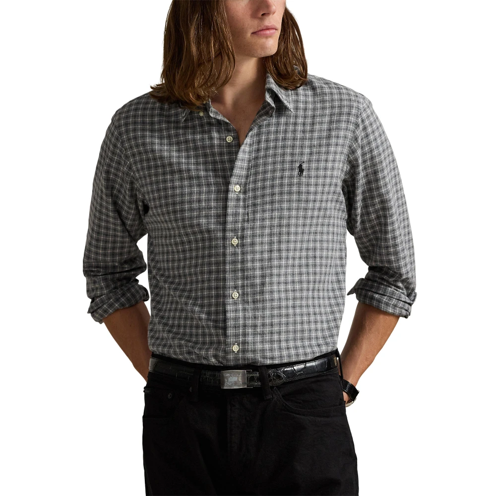 Πουκάμισο Custom Fit Plaid από βαμβακερό Polo Ralph Lauren
