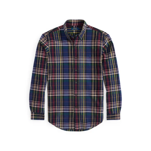 Πουκάμισο Custom Fit Plaid από Oxford Polo Ralph Lauren